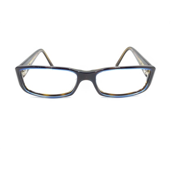 Prada VPR 02M ZXH-1O1 Brown Blue Tortoise Eyeglasses Frames 54-16 140 Italy - Picture 6 of 12